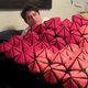 Illustration for article titled One fan spent 6 months recreating the bedspread from iA/i iClockwork Orange/i